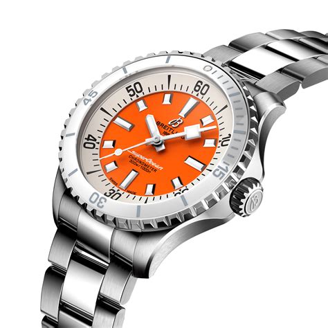 breitling naranja|breitling supercoean.